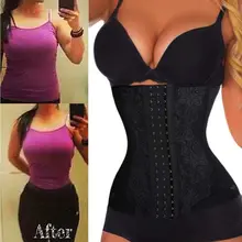 7 Steel Boned Waist Trainer and Body Shaper Hourglass Long Torso Girdles Workout Waist Control Corsets Slim Belt Waist Cincher