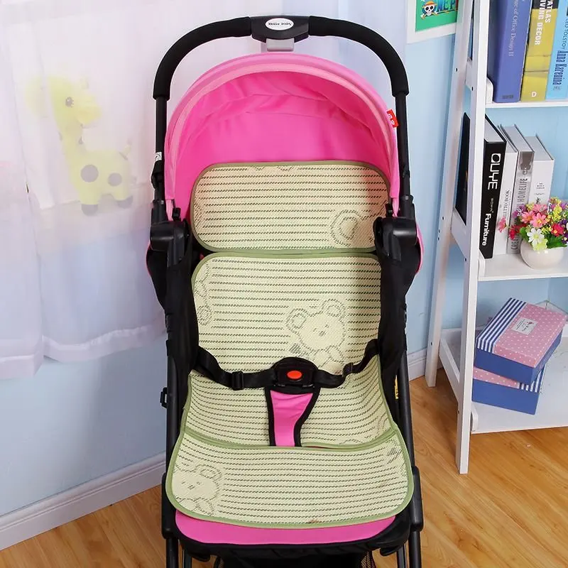 

Printed Baby Pram Seat Pad Pushchair Mattress Baby Accessories Stroller Support Cushion Child Dining Chair Mat Carriages Padding
