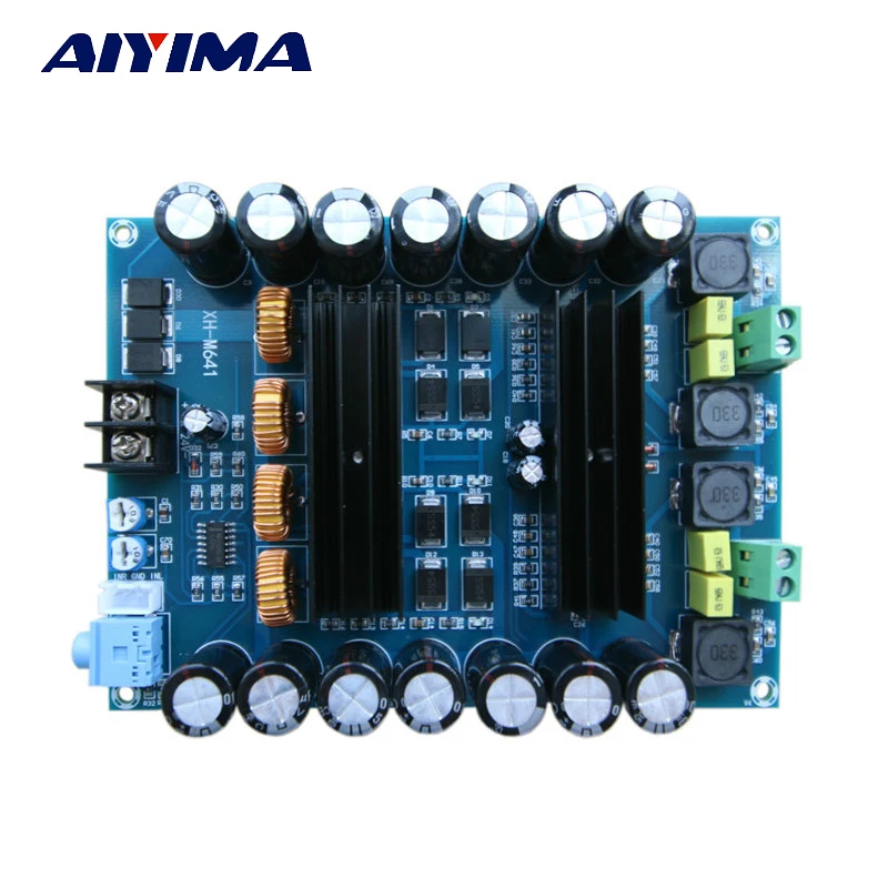 Aiyima TPA3116D2 Double Channel Battery High Power Amplifier Board Car