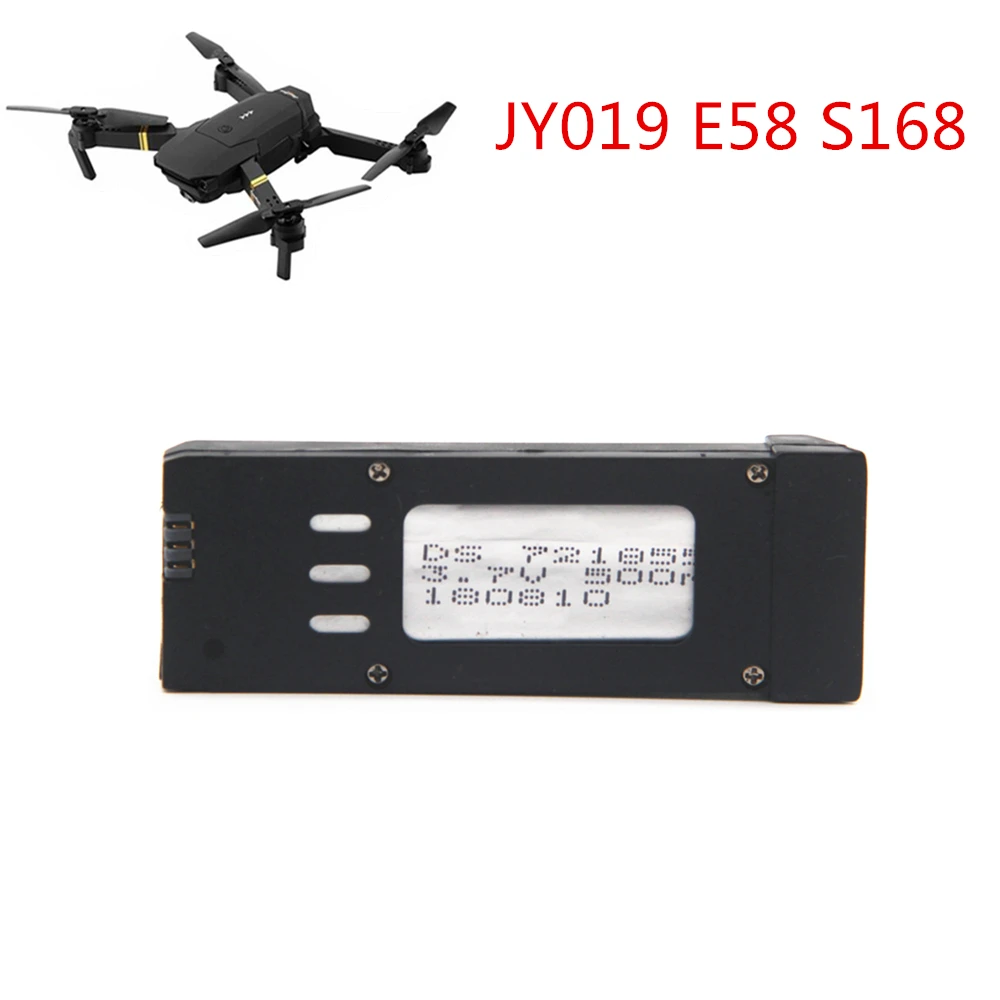 3 7 V Lipo Батарея для Eachine E58 S168 JY019 Дрон Квадрокоптер с дистанционным управлением