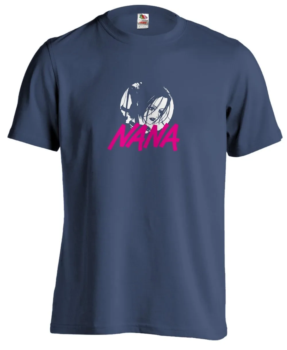 Бренд-Костюмы футболки Нана Na логотип Аниме Манга футболка футболки