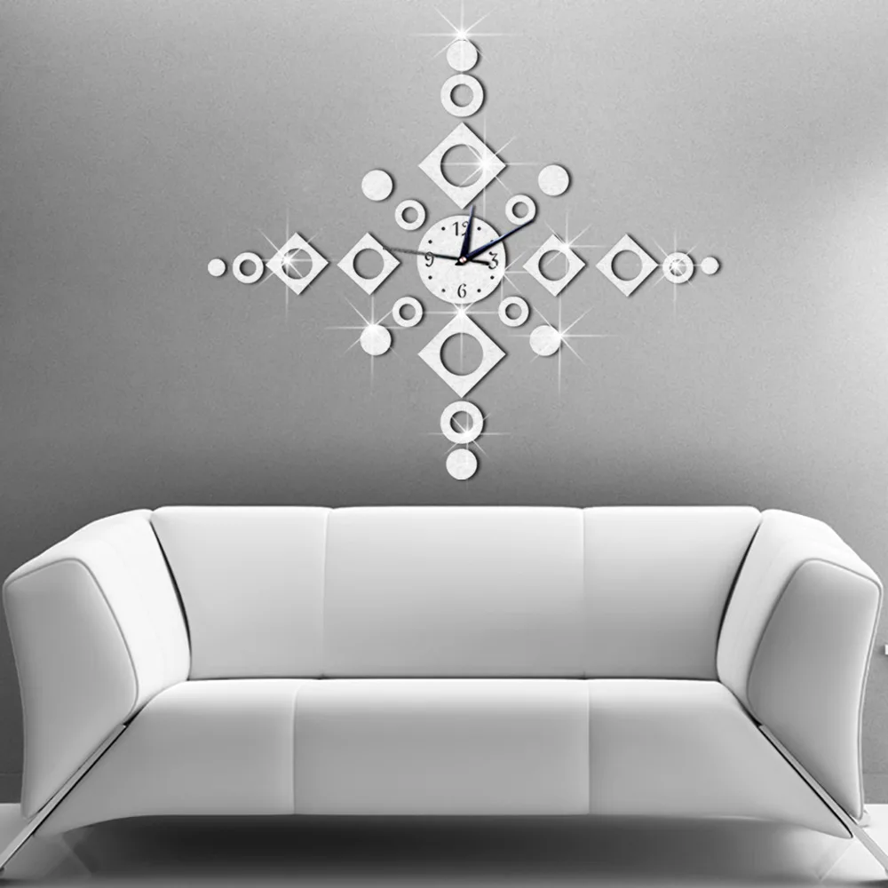 65x65 cm Home Decor Grande Windbell Geometrica Soggiorno Quarzo ... 65x65 cm Home Decor Grande Windbell Geometrica Soggiorno Quarzo ...