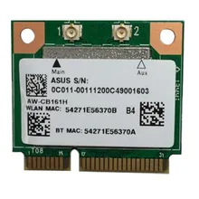 Azurewave Realtek RTL8821AE 802.11AC 433 Мбит/с WiFi Bluetooth 4,0 комбинированный Wlan адаптер Половина мини PCI-e bluetooth беспроводная wifi карта