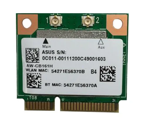 Azurewave Realtek RTL8821AE 802.11AC 433 Мбит/с Wi-Fi Bluetooth 4 0 комбинированный Wlan адаптер половина мини