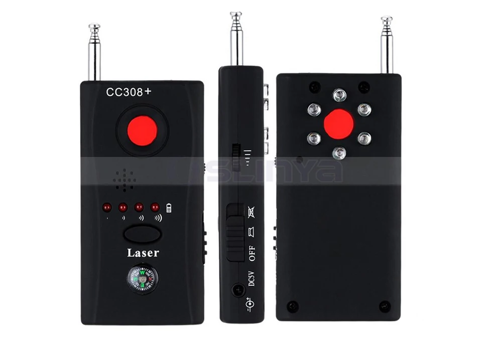 CC308+ мини Анти-шпион RF сигнал Радио Freqency детектор скрытая камера лазерный объектив GSM устройство искатель детектор