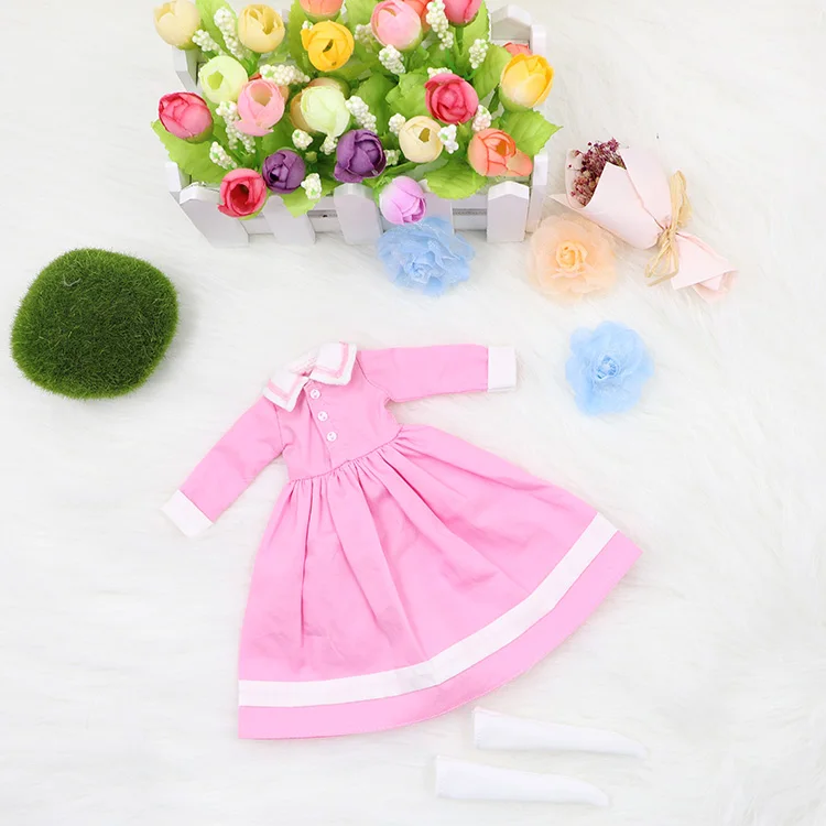 

Blyth doll clothes pink dress+sock suit available for Blyth Doll AZONE Licca doll clothes doll accessories
