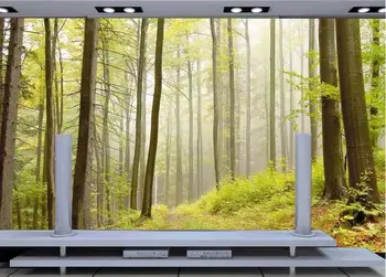 

3d room wallpaper custom mural non-woven picture wall sticker 3 d Landscape forest painting photo 3d wall murals wallpaper