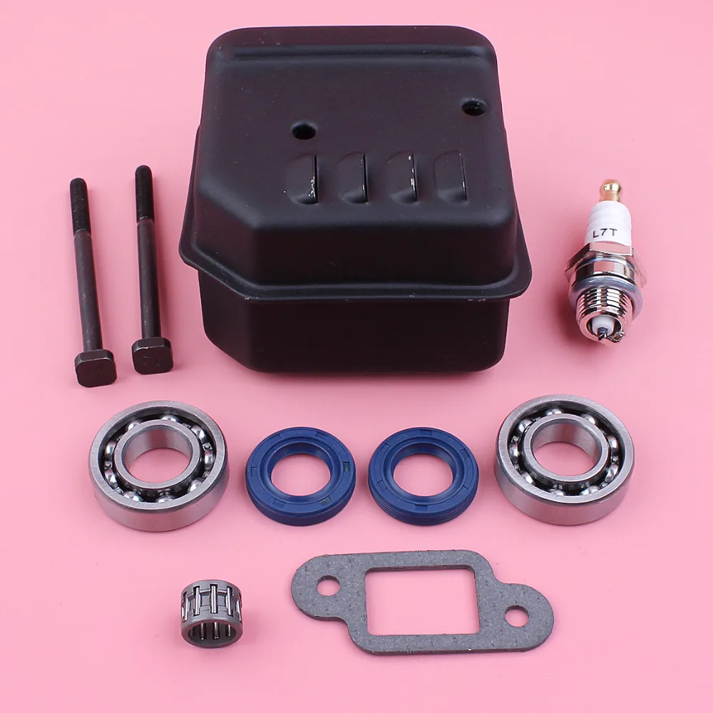 

Exhaust Muffler Bolt Gasket For Stihl MS180 MS170 018 017 MS 170 180 Crank Bearing Oil Seal Chainsaw Replacement Spare Part