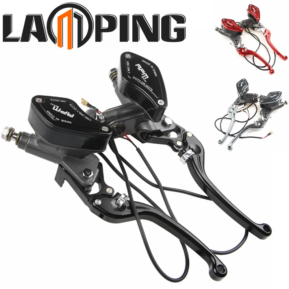 

RPM - Universal 7/8" 22mm Adjust Motorcycle Brake Clutch Master Cylinder Hydraulic Lever Pump For Yamaha Kawasaki Suzuki Honda