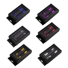 2 шт./пара для Yamaha руль мотоцикла дроссельной заслонки CNC фиолетовый алюминий сплав Поворотный руль ручки на руль мотоцикла руль