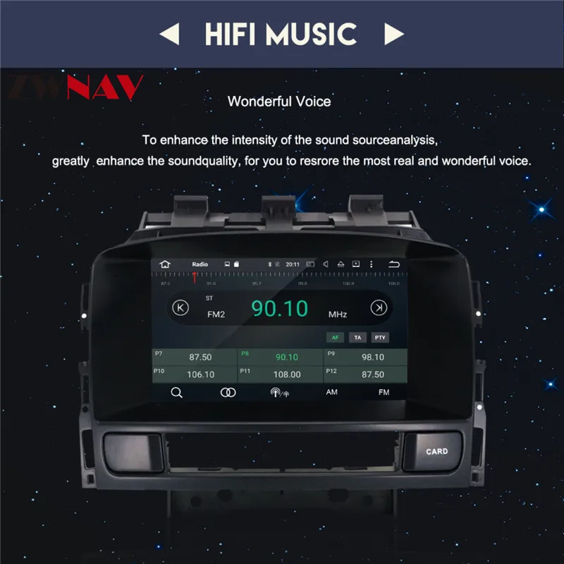 Clearance 4G Android 8.0/Android 7.1 2 DIN DVD GPS for Opel Vauxhall Holden Astra J 2010-2013 car Multimedia screen radio stereo octa core 14