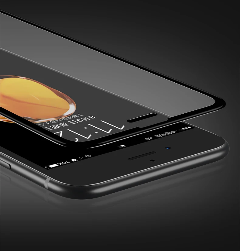 13. Full Cover  Tempered Glass For iPhone 8 7 Plus