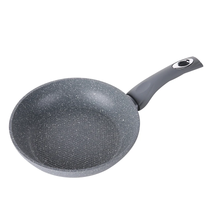 Non Stick Pans Flat Bottomed Aluminum 20 26 cm Grill Pan Frying Egg Eco friendly Health Cooking