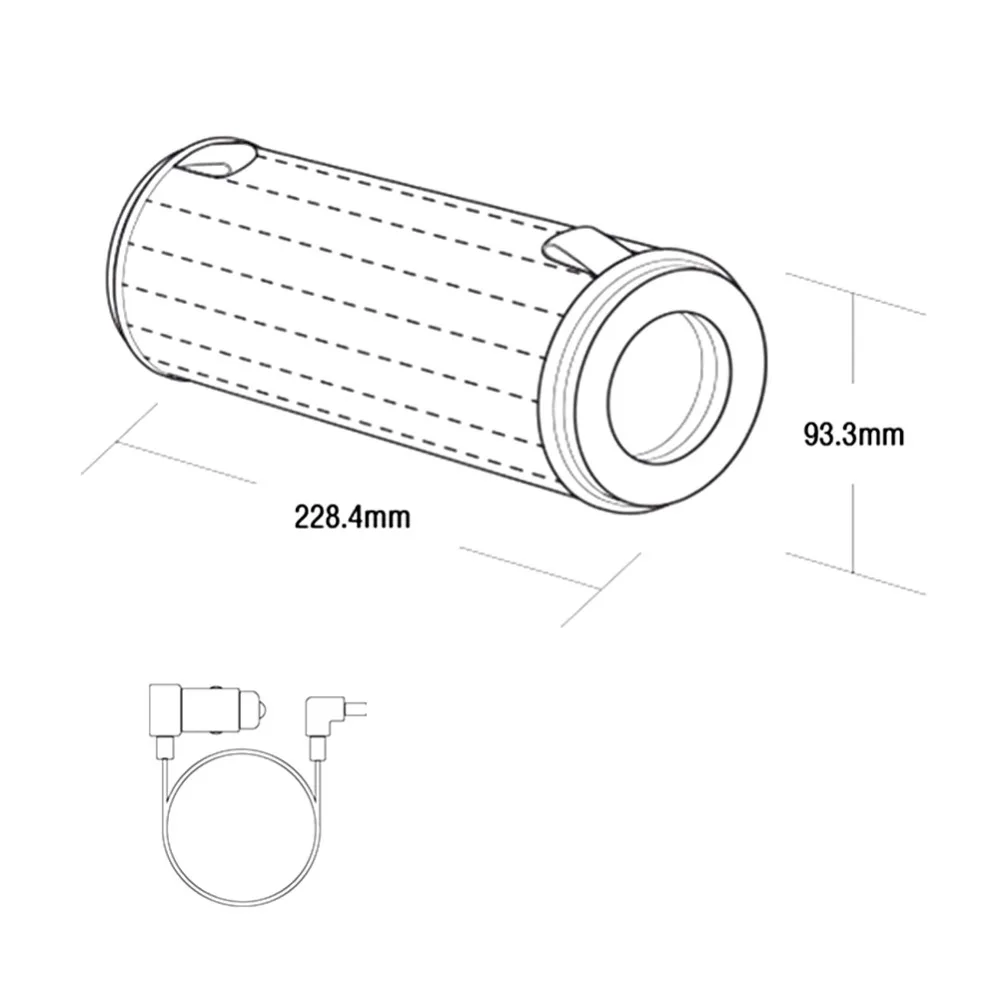 Xiaomi Mijia автомобильный очиститель воздуха фильтр активированный уголь улучшенная версия формальдегида PM2.5 Очистка для Mijia автомобильный очиститель воздуха