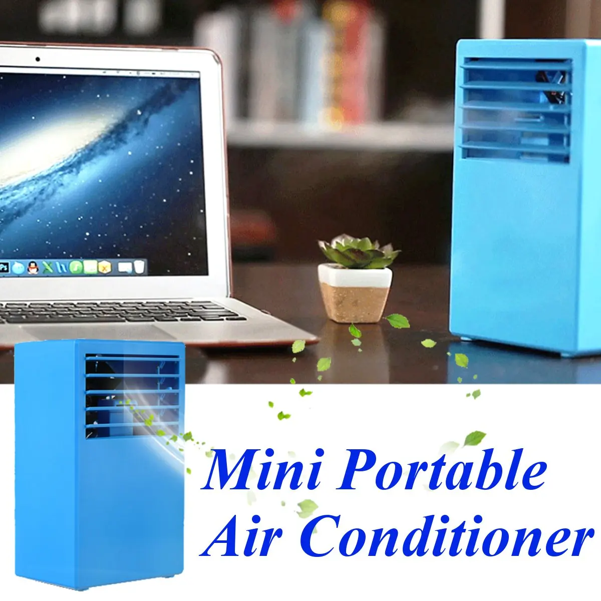 

Portable Air Conditioner Mini Summer Air Cooler Humidifier Touch Control fresh air timing home Desktop Office DC 24V Air Cooling