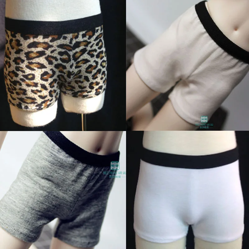 BJD dolls SD17 dolls accessories fits 1/3 1/4 1/6 YOSD MSD DD Uncle boy BJD Doll Boxer briefs [fila] tencel boxer briefs