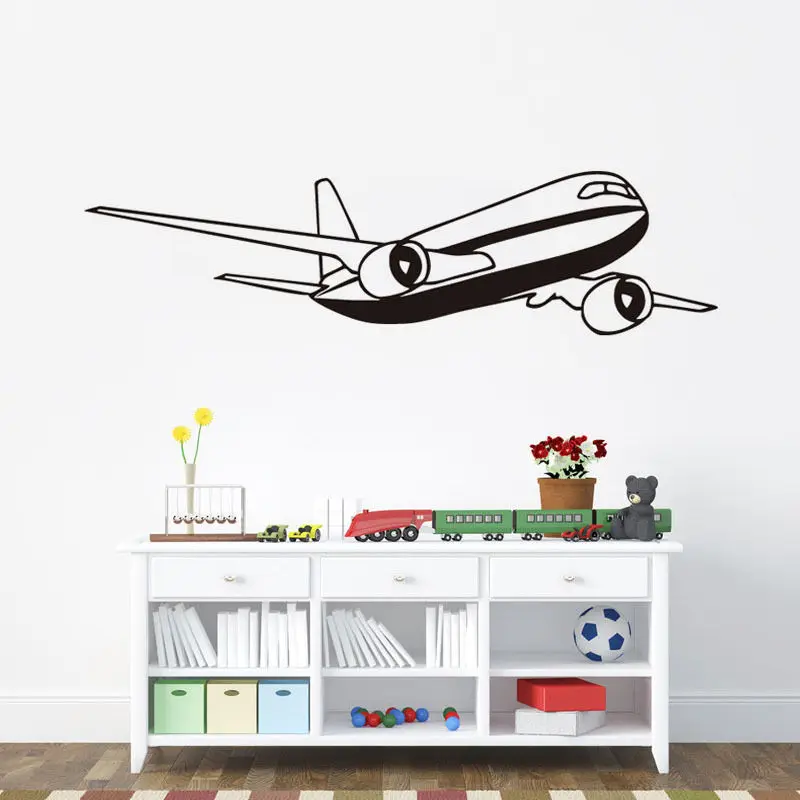 Flugzeug Deko Kinderzimmer