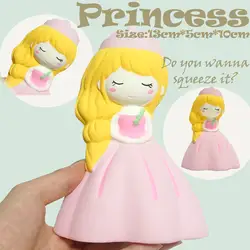 Милые Squishies мультфильм Свадьба принцесса ароматизированный медленно поднимающийся игрушка-Антистресс игрушка JAN23