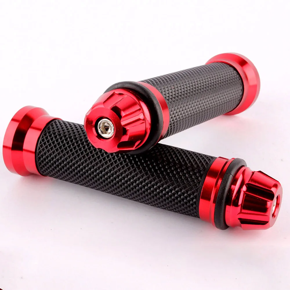 Universal 7/8" 22mm Handlebar Hand Grips For SUZUKI DRZ 125 350 400 DR200 LTZ400 RM125 250