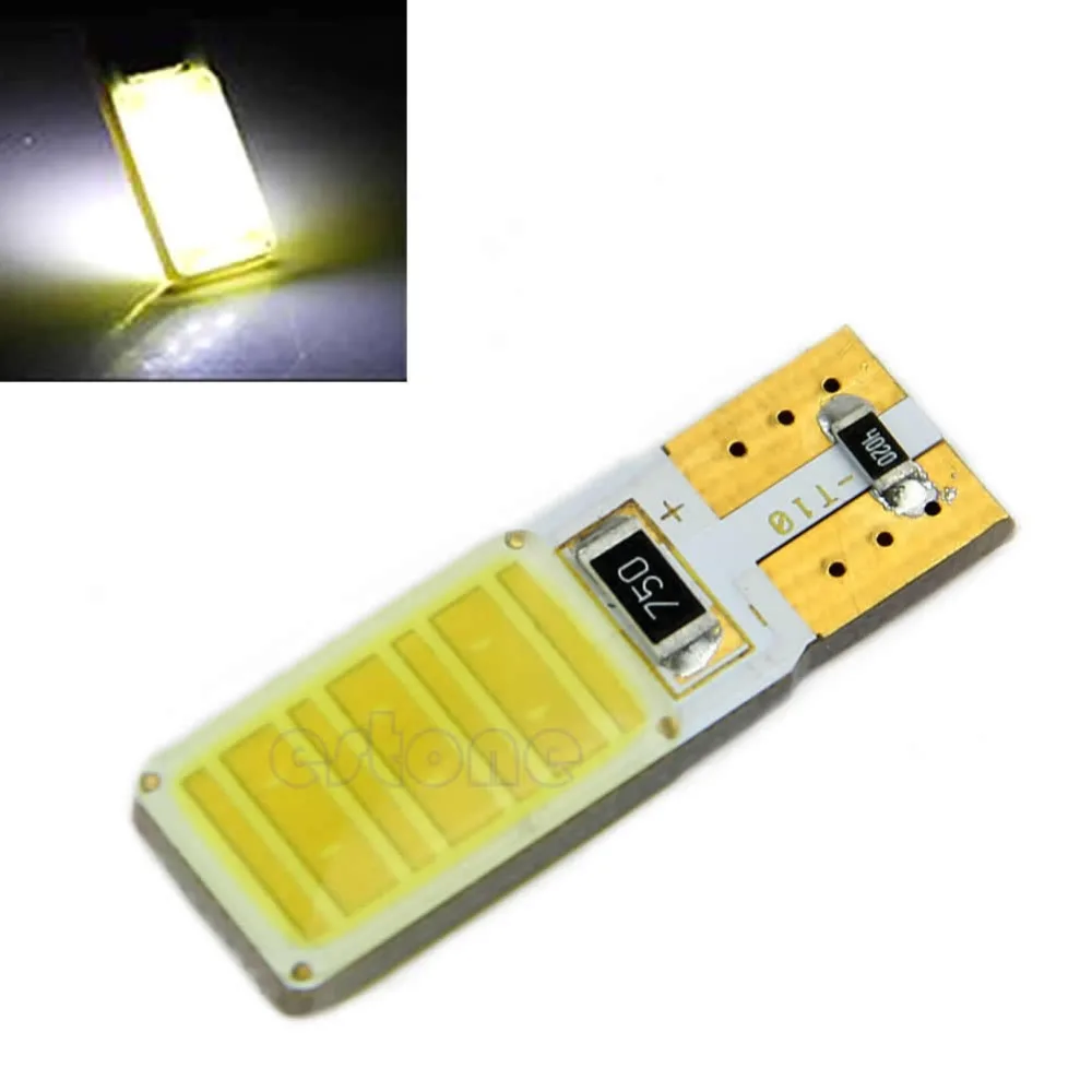 

A31,White T10 921 W5W 194 COB LED Canbus Free Error Light Bulb For Benz BMW