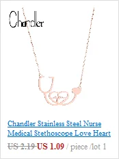 Маленькие серьги Чандлер из нержавеющей стали для женщин, позолоченные сережки с серебряным покрытием «любовь навсегда» сердце, крошечные серьги-гвоздики