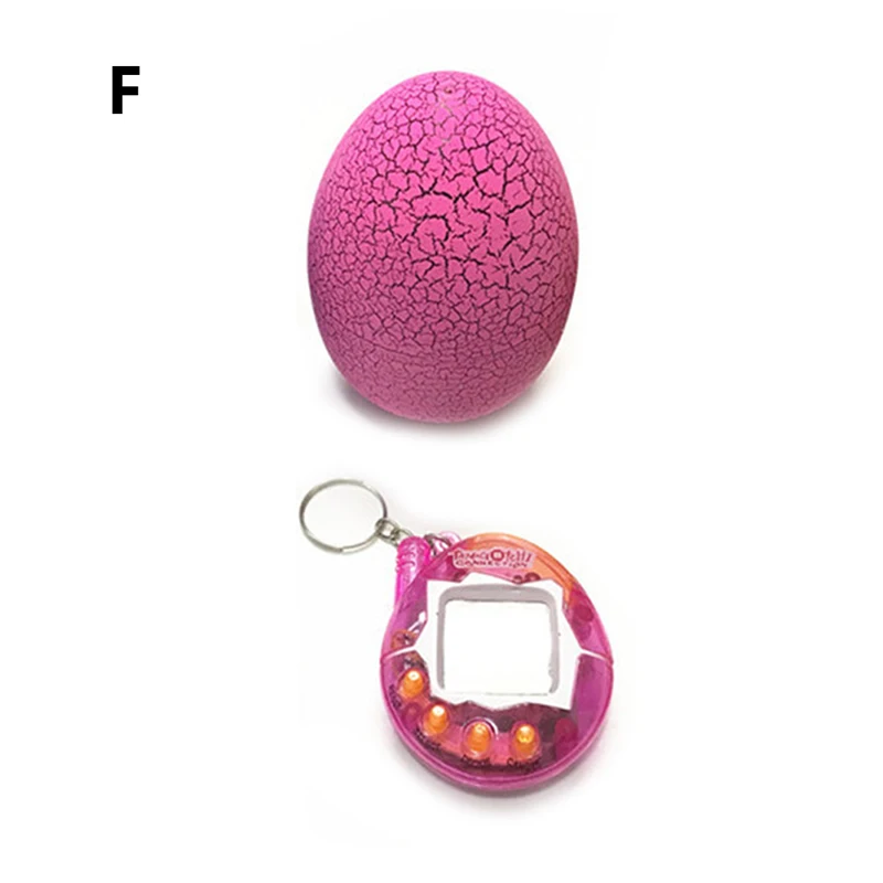 Многоцветное яйцо динозавра Tumbler Virtual Cyber Digital Pets электронная цифровая E-pet ретро ручная игровая машина игрушка-тамагочи