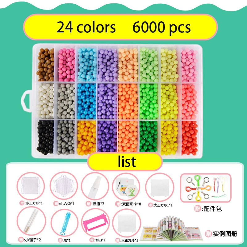 Puzzles venda quente! 5mm contas diy Suit For : Educational Kids Toys