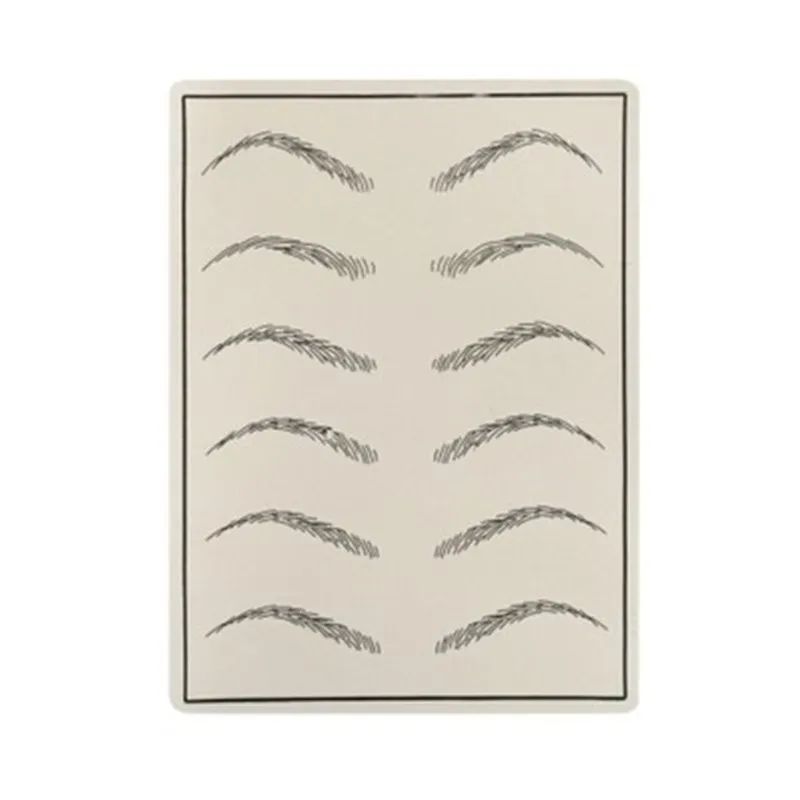 

Tattoo Practice Skin Cosmetic Permanent Makeup Eyebrow Eye Practice Skin Free Shipping
