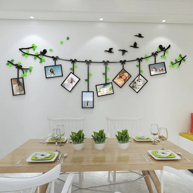 Special Price 2018 new Photo tree 3D acrylic stereo wall stickers dining room bedroom TV sofa background wall decoration stickers Special Price 2018 new Photo tree 3D acrylic stereo wall stickers dining room bedroom TV sofa background wall decoration stickers