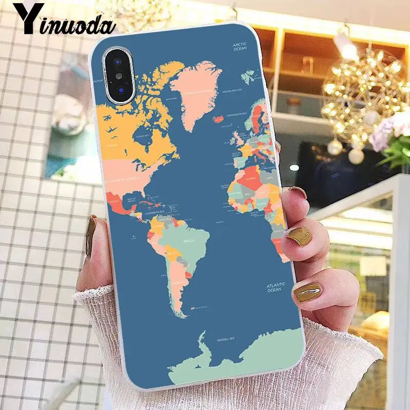 Мягкий силиконовый чехол Yinuoda для iPhone 8 7 6 6S Plus X XS MAX 5 5S SE XR 10 11 pro max|Чехлы-накладки| |