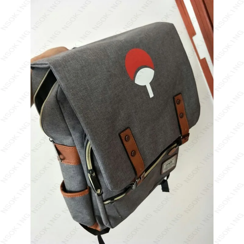 Наруто рюкзак персонализированный аниме Студенческая школьная Холщовая Сумка модные мужские женские винтажные дорожные рюкзаки