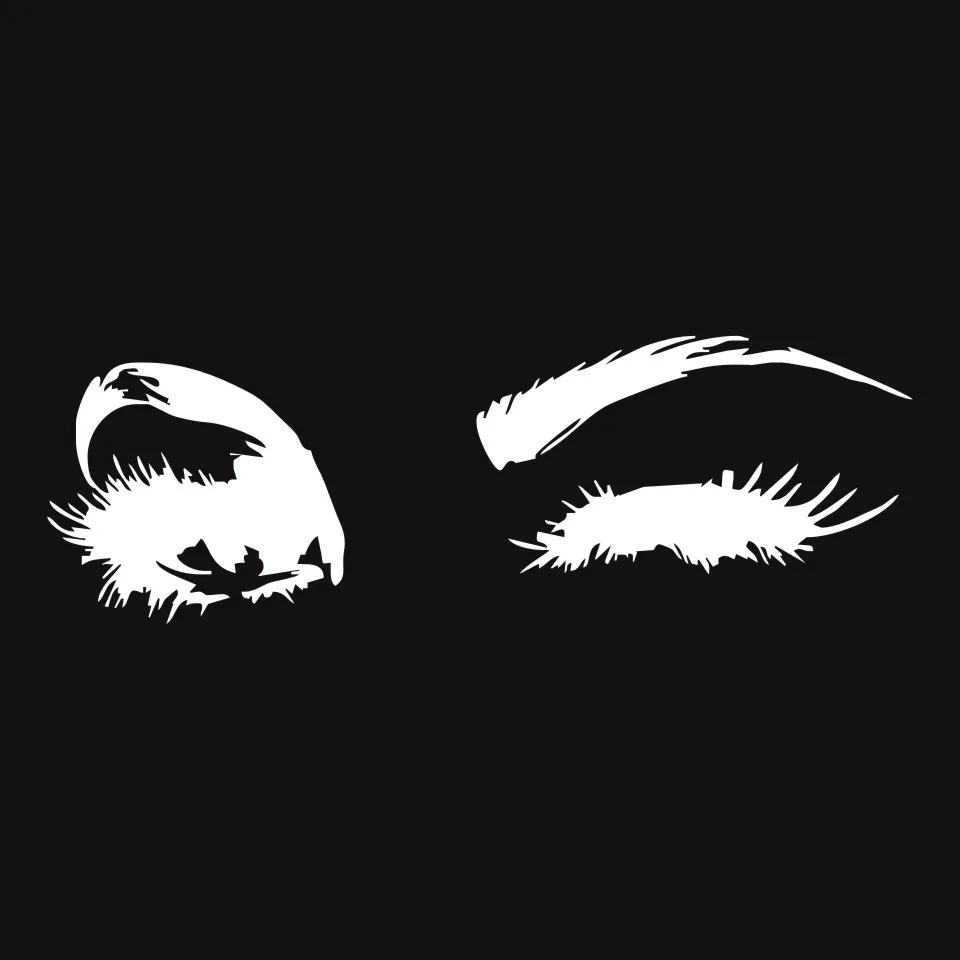 Cunymagos Eyes Beauty Salon Fashion Vinyl Car Sticker Creative Car Body Window Wall Decal Stickers Funny Car Styling 18.16 (4)