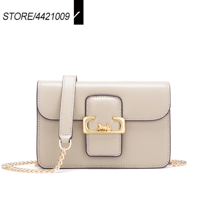 

2019 Women Leather High Quality Luxury Handbags Fashion Simple Shoulder Messenger Crossbody bag Genuine Leather Bags For Women