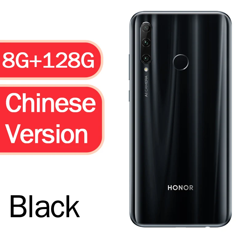 honor View 20 NFC мобильный телефон honor V20 жидкостное охлаждение Kirin 980 Android 9,0 6,4 дюймов экран 4000 мАч смартфон - Цвет: 8G 128G Black
