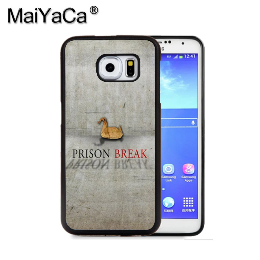 Maiyaca побег из тюрьмы 5 чехол для телефона Samsung S9 S8 плюс S7 S6 Edge Plus Примечание 8 7 S5 s4