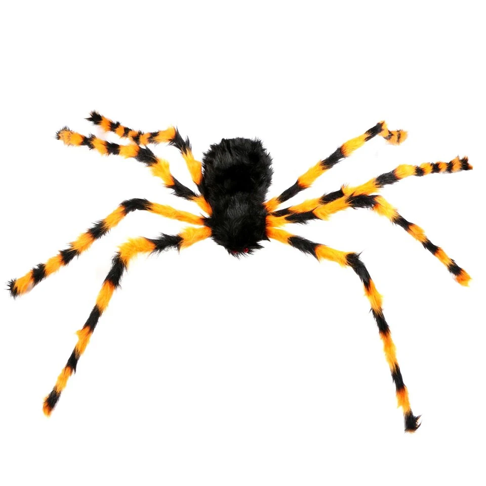 Orange Hairy Spider