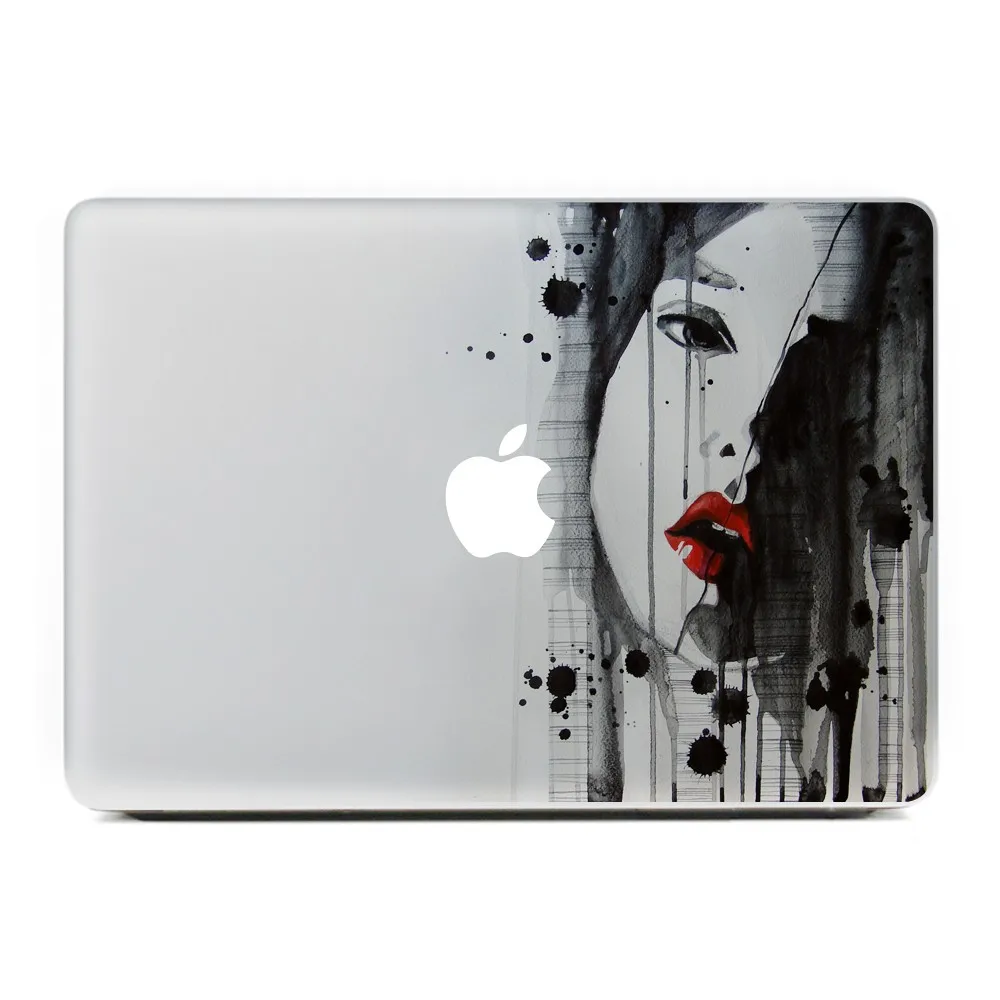 Sad girl Аватар Виниловая Наклейка для нового Macbook Pro/Air 11 13 15 дюймов чехол для ноутбука Наклейка