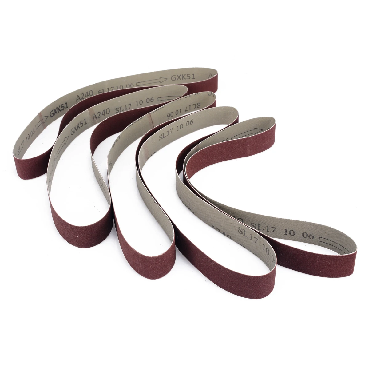 Buy 14pcs Abrasive Sanding Belt Grit 36 60 80 120 240