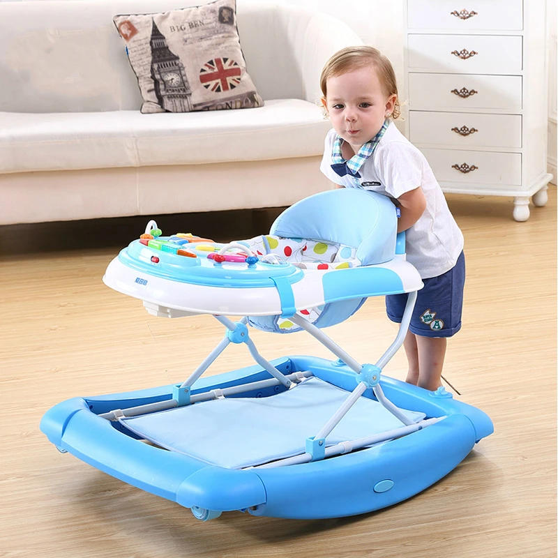 

High Quality Baby Walker U Type Baby Walking Learning Car Anti-Roll Over Multifunctional Children Baby Walker Stroller