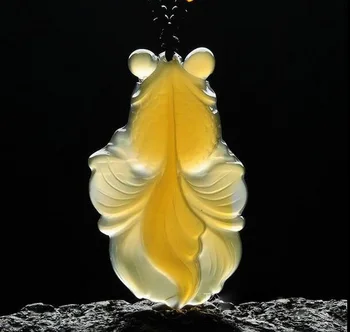 

Natural New Arrivals jewelry Pendant Fine jewelry CitrineChalcedony Natural stone necklace Jade Boutique Pendant