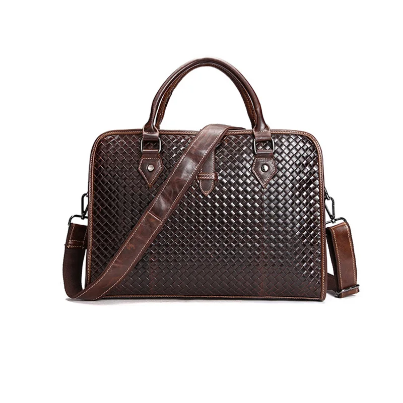 Neweekend High Quality Genuine Leather Men Messenger Bag Small Mens