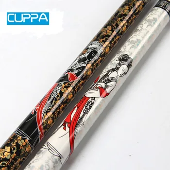

CUPPA Billiard 12.75mm Tips Pool Cues Black/White Billiard Stick
