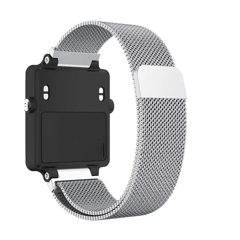 E CARPRIE часы Миланская нержавеющая сталь Ремешок Браслет для Garmin Vivoactive ацетат DE27 Прямая - Цвет: E