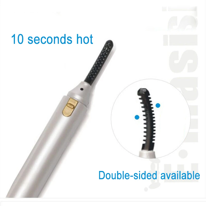 

Heated Eyelash Curler Mini Portable Electric Eyelash Curler Pen Heated in 10 Seconds TY99
