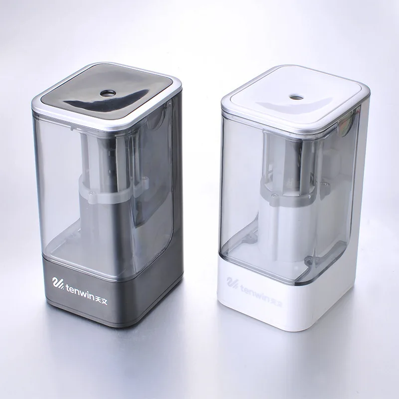 

TEN-WIN Electric Pencil Sharpener Automatic Desktop Pen Knife Electronic Pen Cutter for Student School Cute Stationary