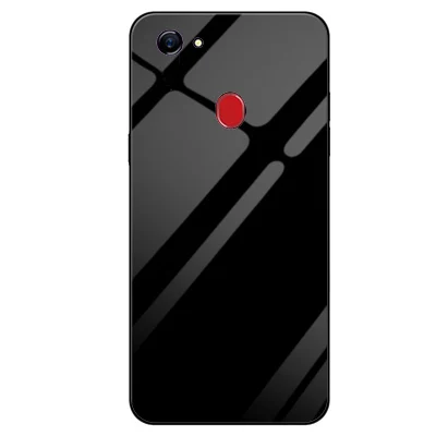 Для OPPO F7 чехол OPPOF7 wolf girl Силиконовый ТПУ Рамка+ закаленное стекло Жесткий чехол для OPPO F7 F 7 6,2" телефонные чехлы - Цвет: A1