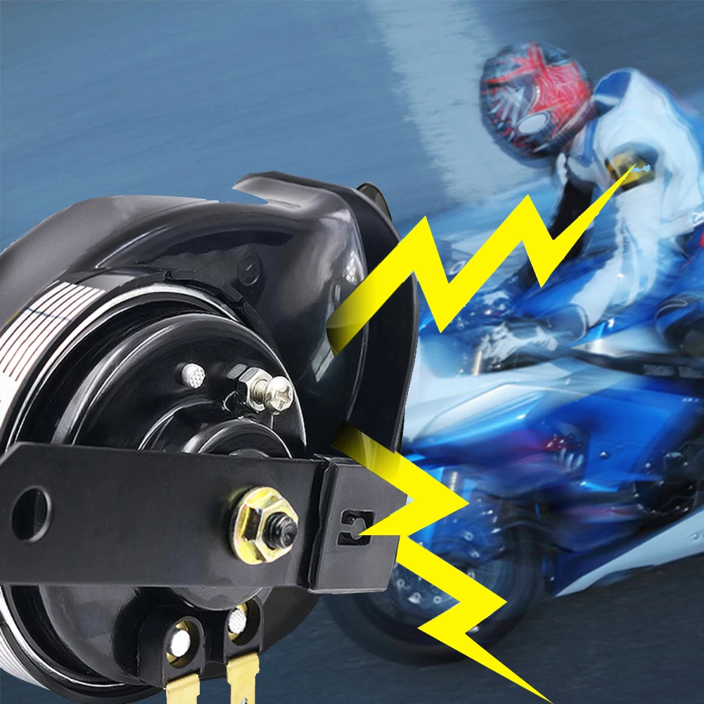 Новинка Улитка Колонка для мотоцикла DC12V 510 Гц евро мотогонщиков Рог Автомобильный звук воздушный рожок