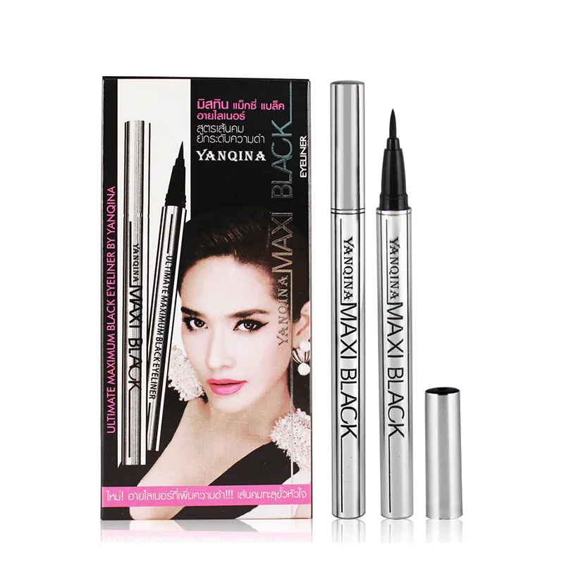 New 1PC Black Liquid Eyeliner Pen Eyes Makeup Waterproof Eye Liner