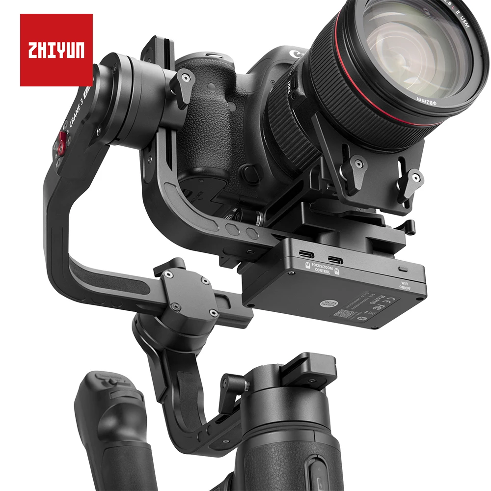 Стабилизатор ZHIYUN New Crane 3 LAB осевой ручной 4 5 кг с непрерывной фокусировкой