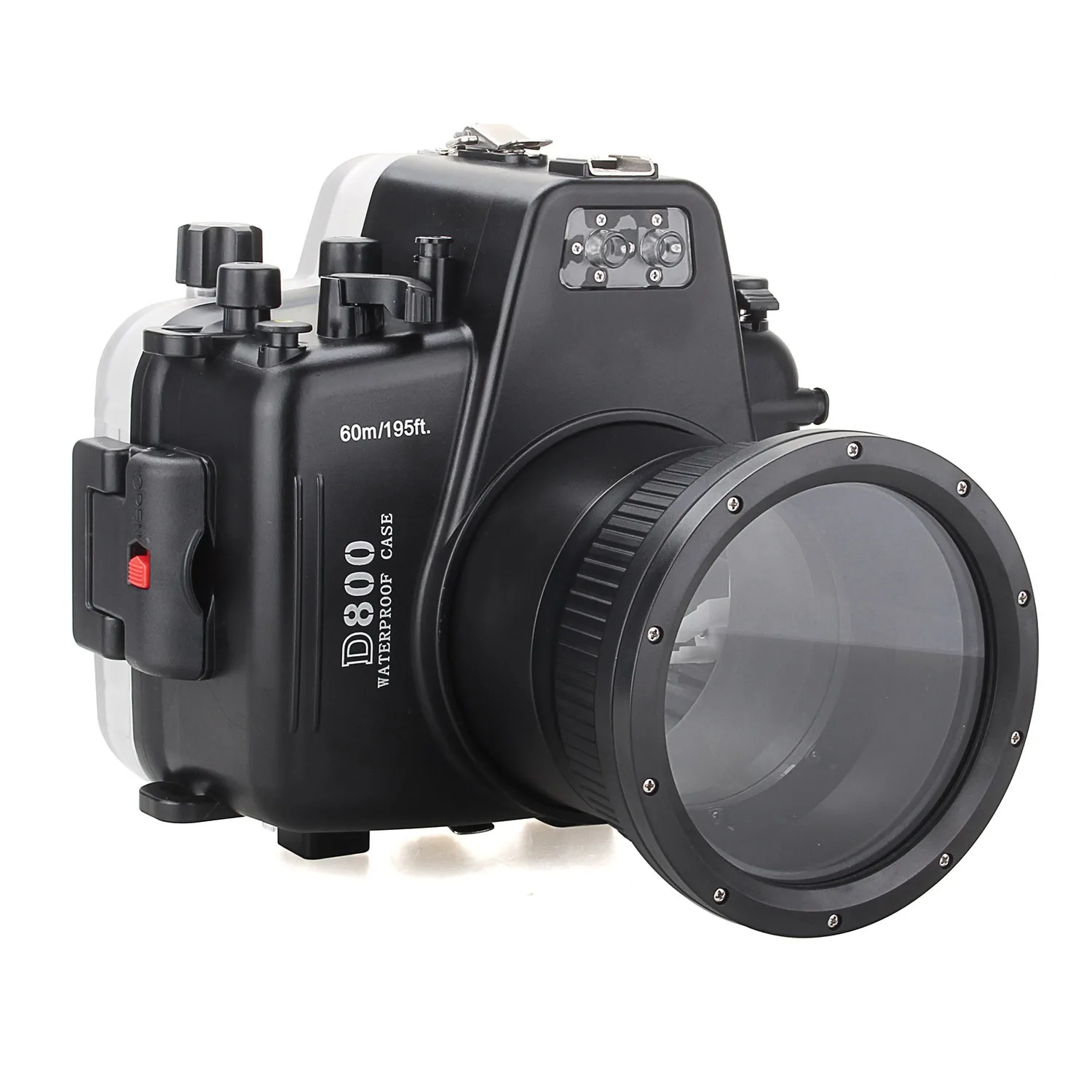 Meikon 60m 195ft Waterproof Underwater Camera Housing Case Diving